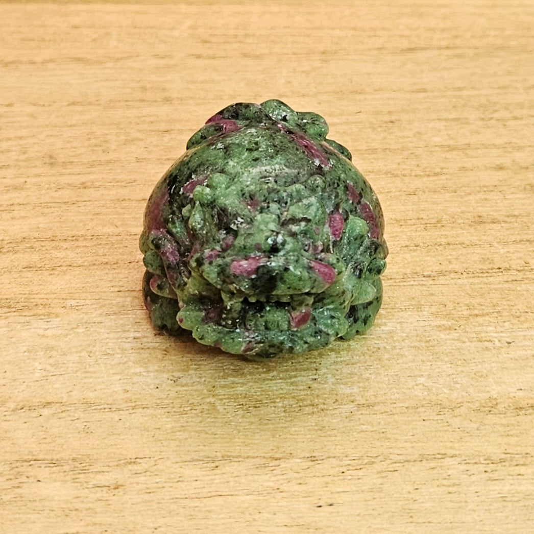 Ruby Zoizite LongGui Carving.