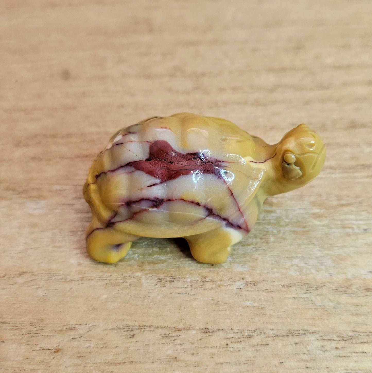 Mookaite Tortoise Carving.