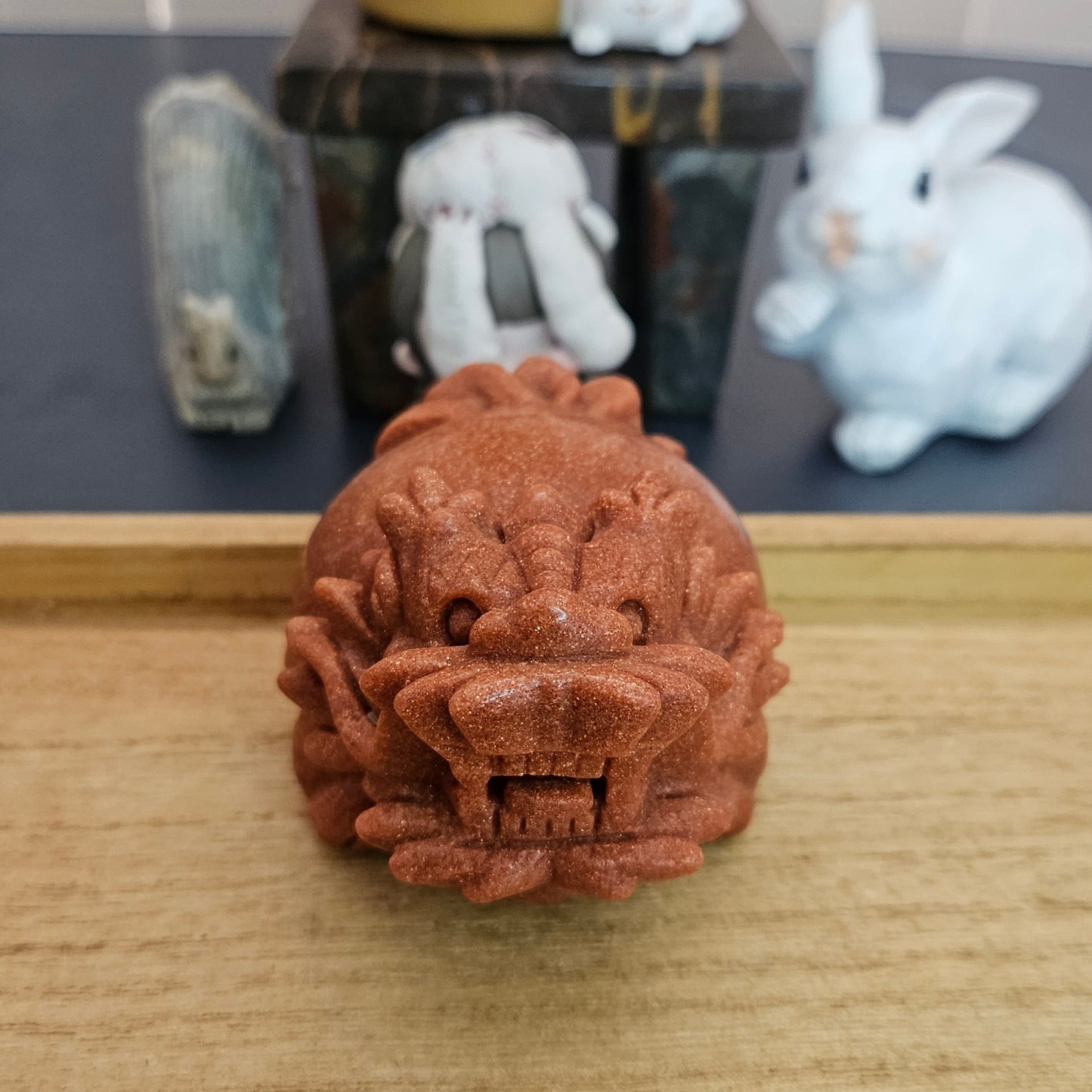 Goldstone LongGui Carving.