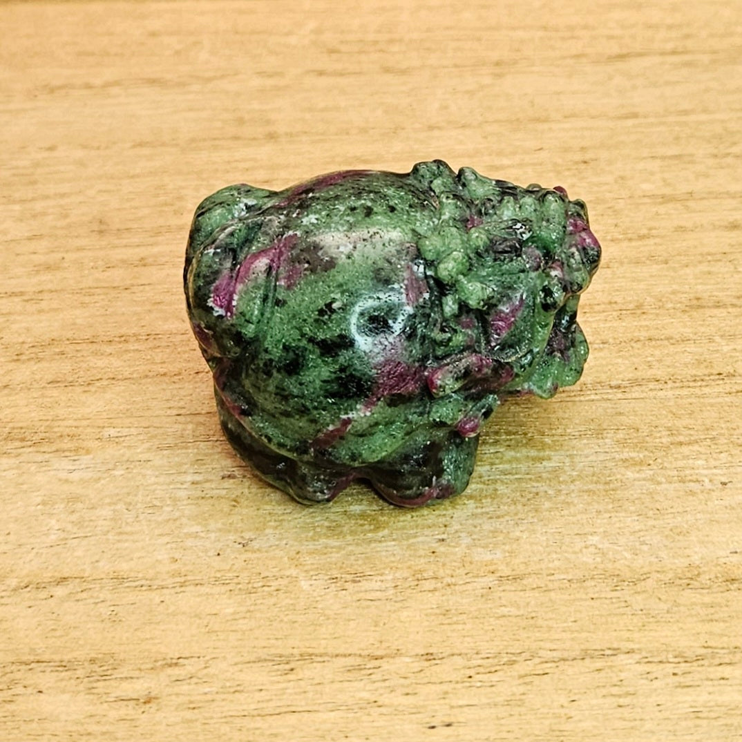 Ruby Zoizite LongGui Carving.