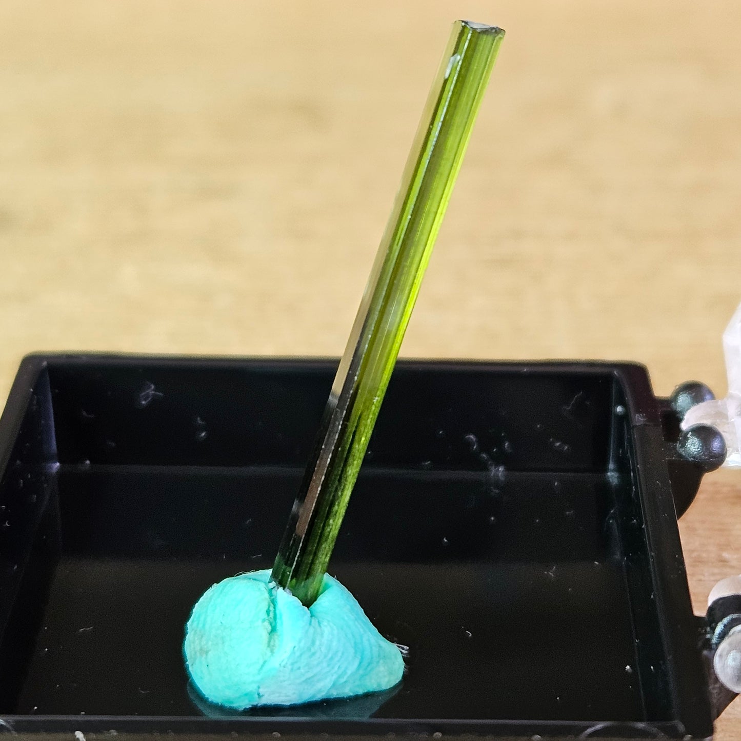 Green Tourmaline Rod.