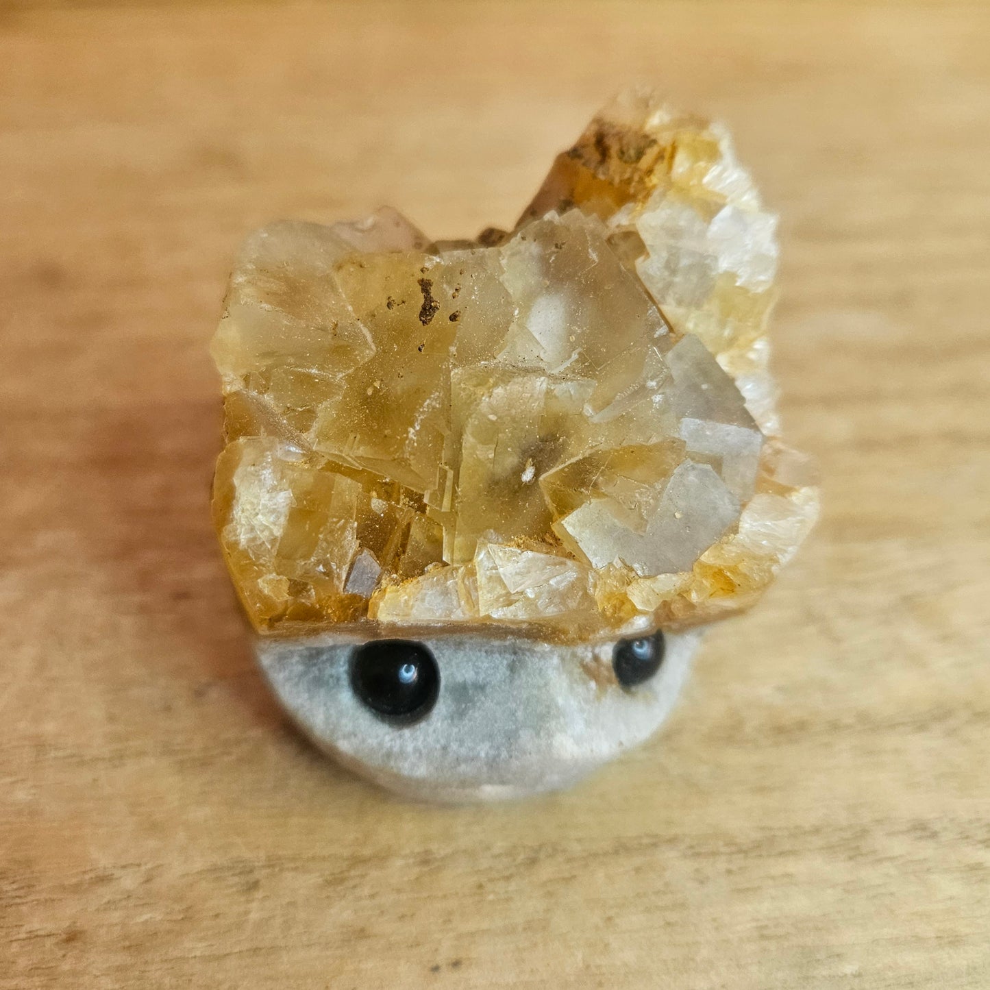 Yellow Fluorite Raw Buddy.