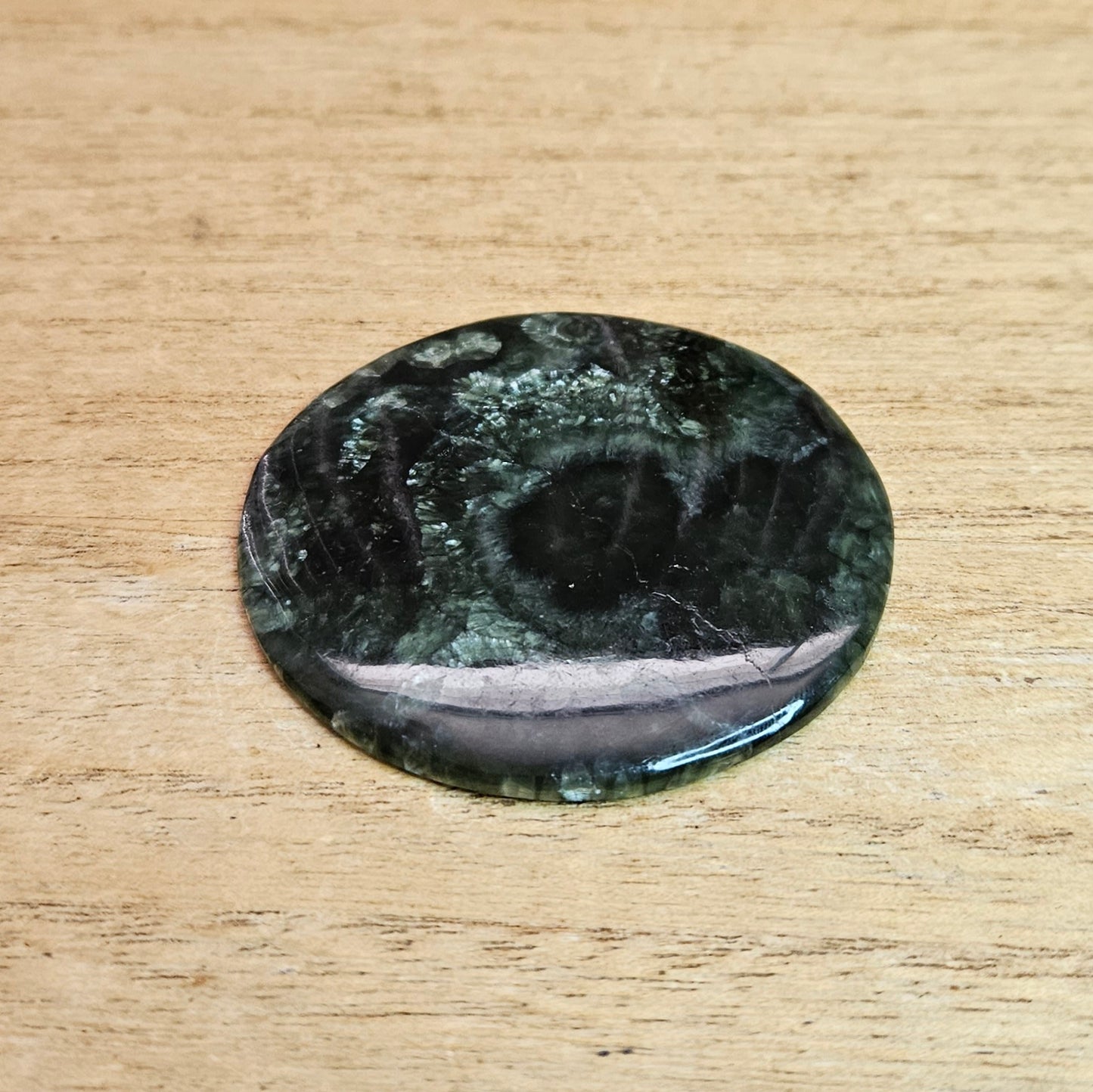 Seraphinite Disk Carving.