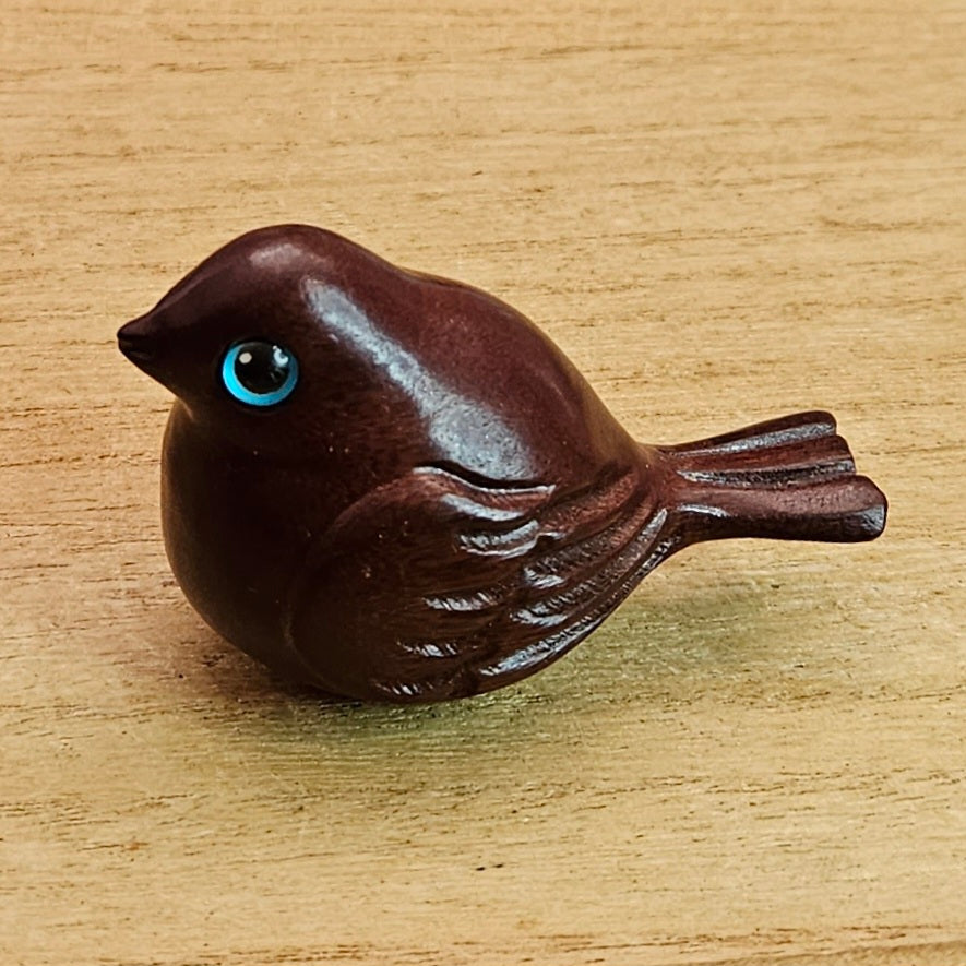 Wooden Canary Carving.