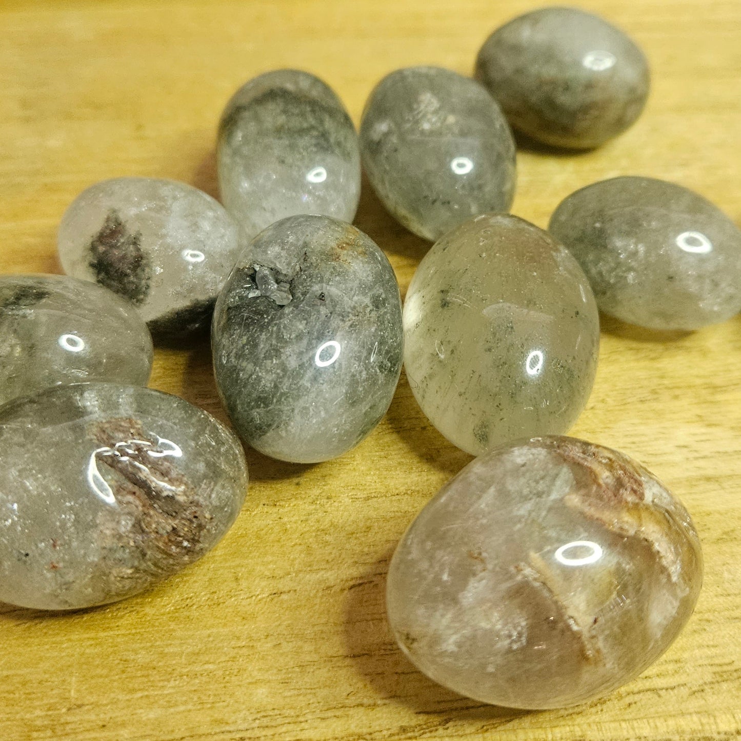 Green Garden Quartz Tumble.