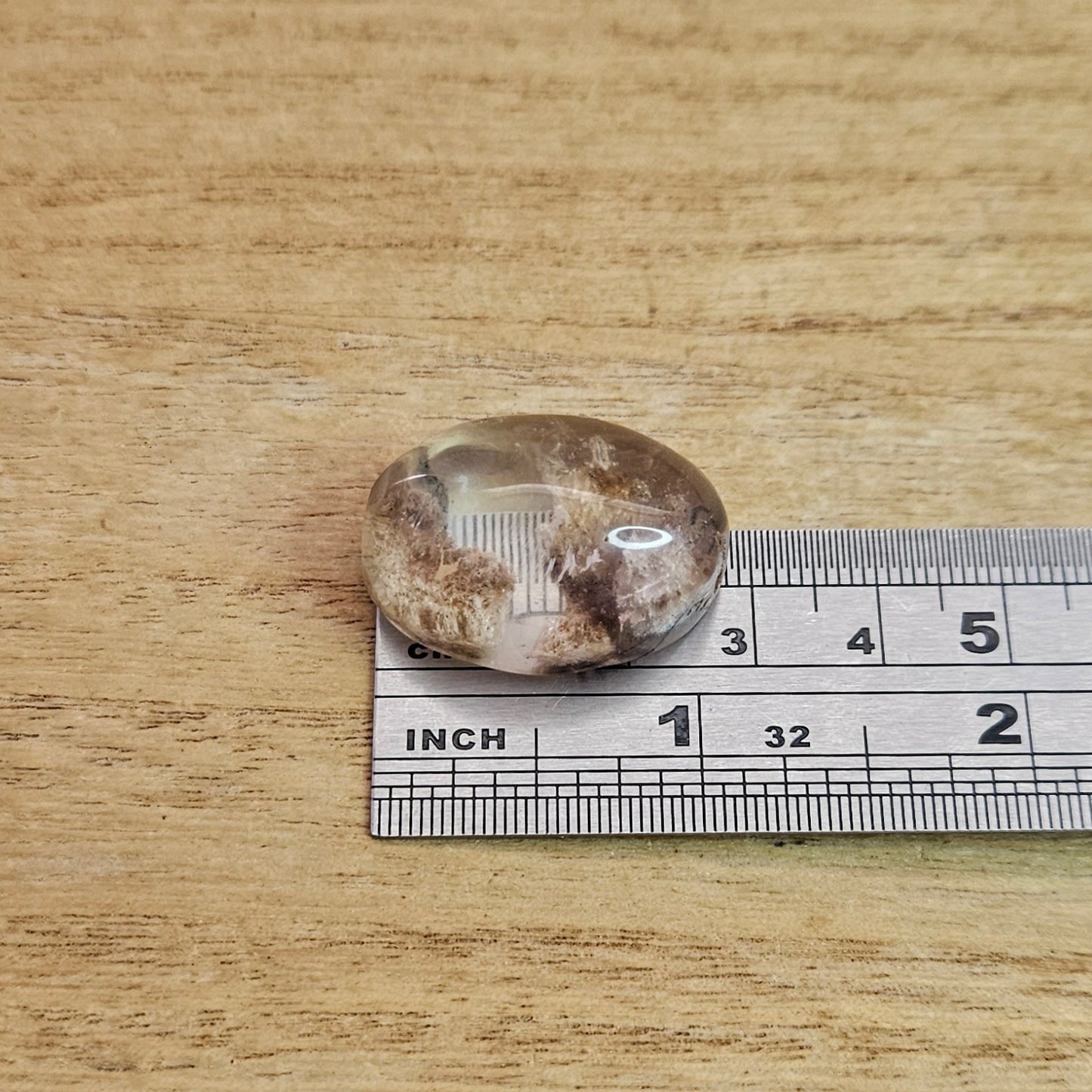 Garden Quartz Oval Cabochon.