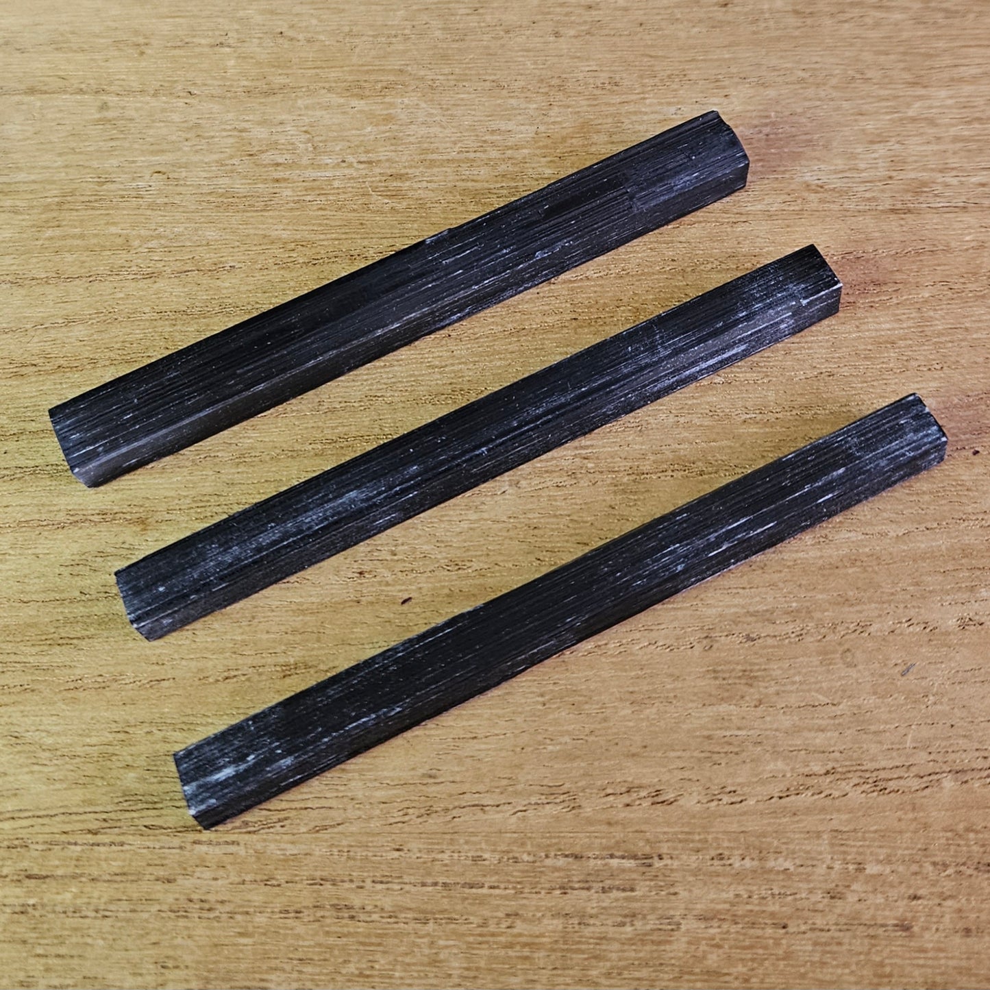 Black Dyed Selenite Stick.