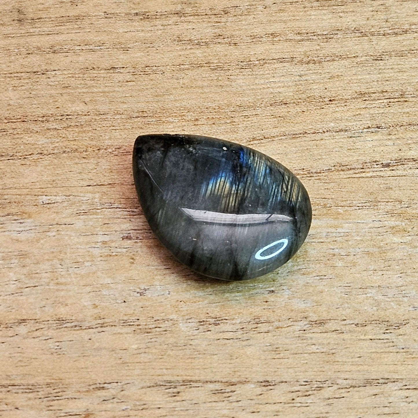 Labradorite Tear-drop Cabochon.