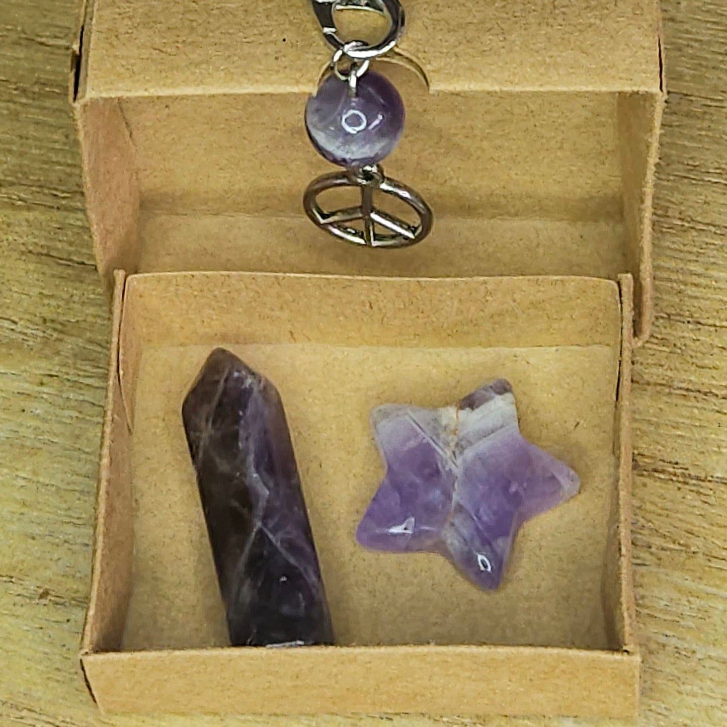 A little box of calmness. Dream Amethyst Gift Box.