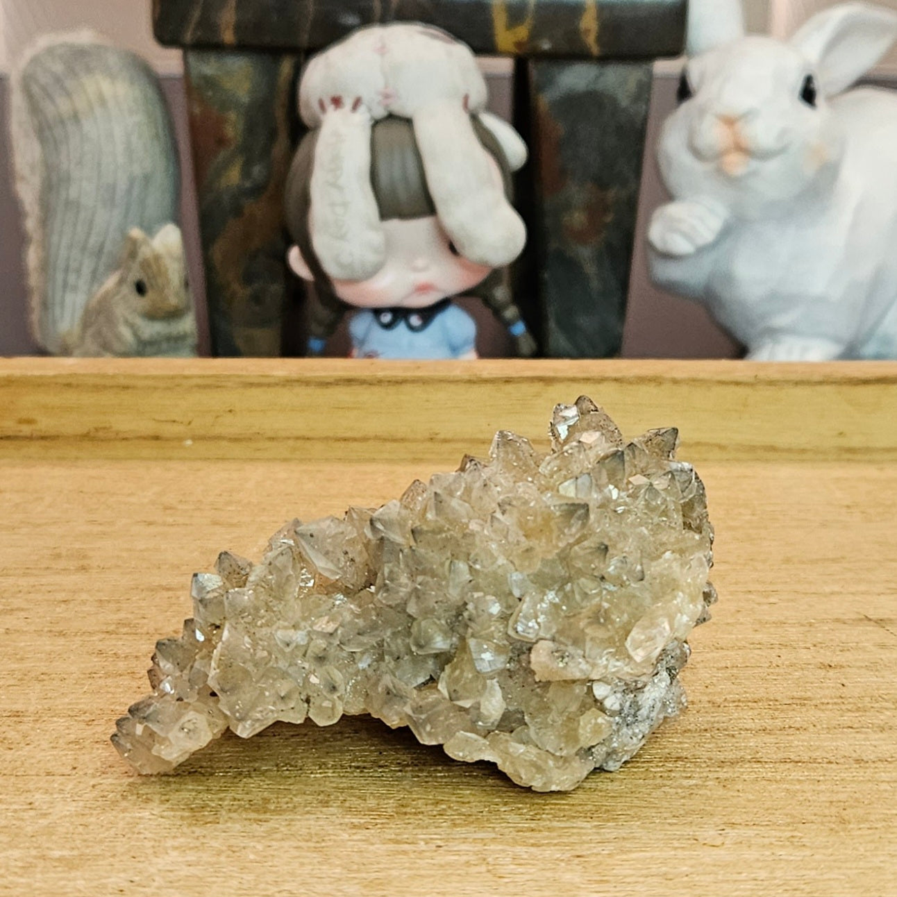 Quartz and Pyrite Cluster.