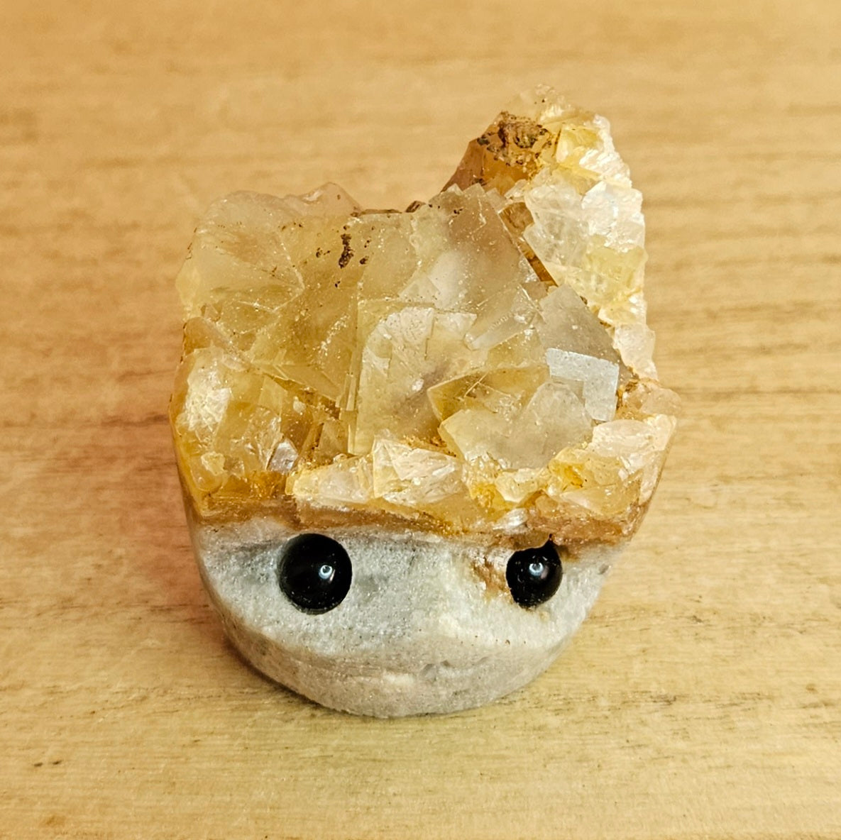 Yellow Fluorite Raw Buddy.