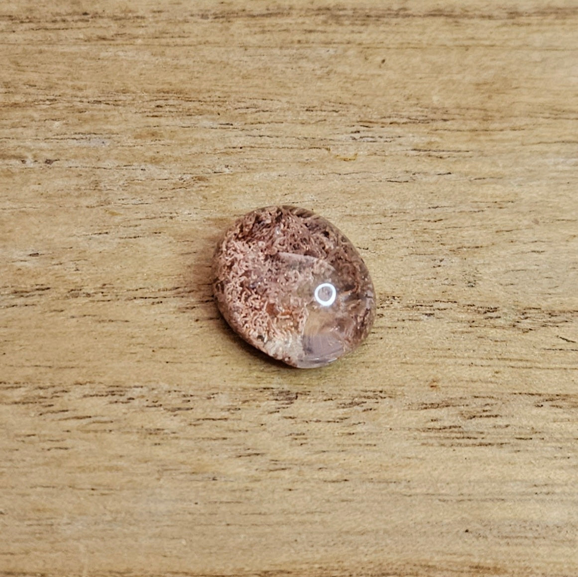 Garden Quartz Oval Cabochon.