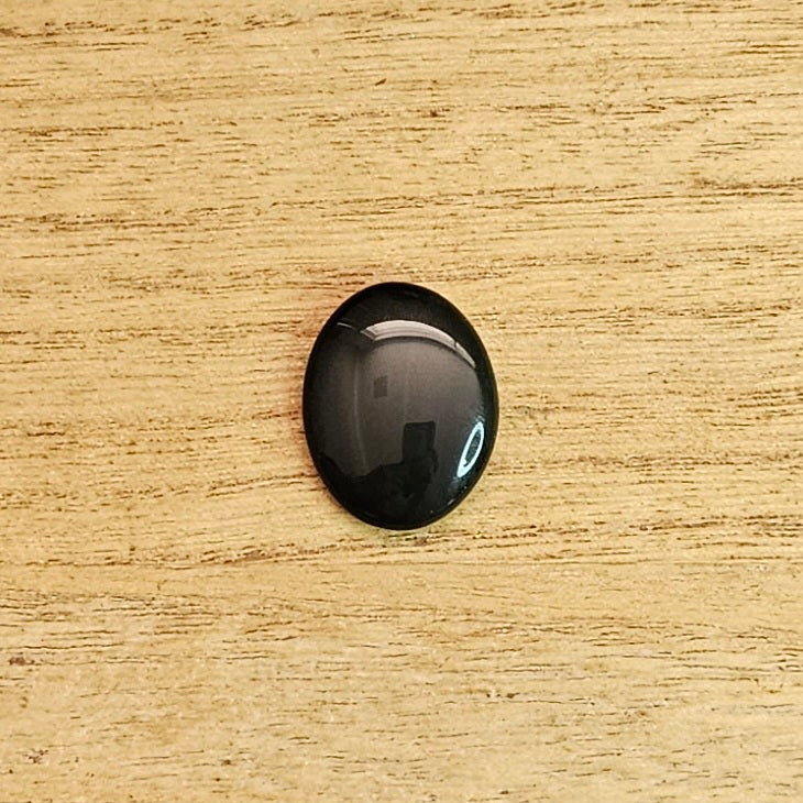 Rainbow Obsidian Oval Cabochon.