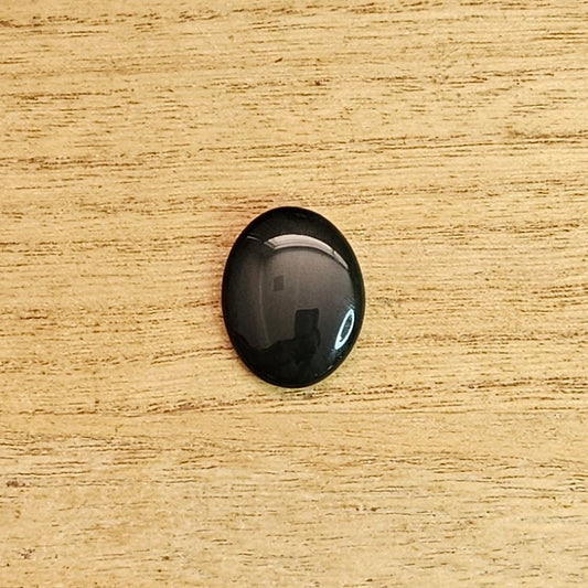 Rainbow Obsidian Oval Cabochon.
