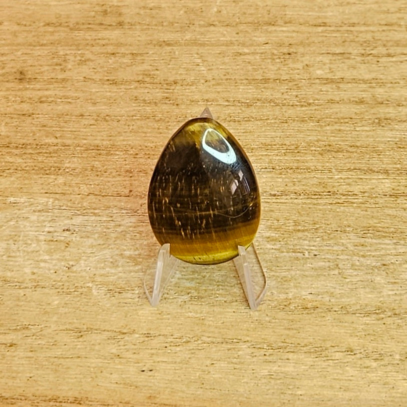 Tiger's Eye Tear-drop Cabochon.