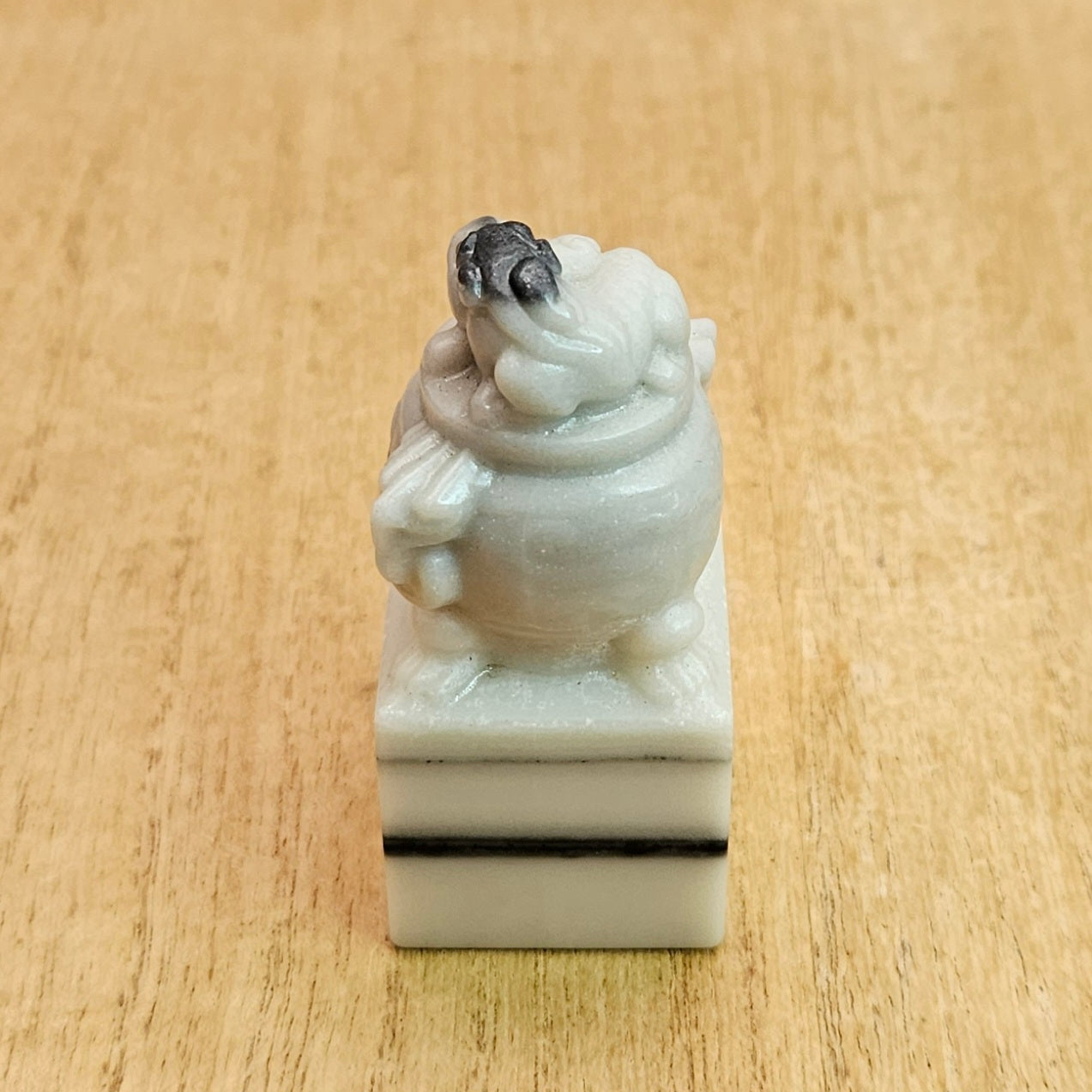 Taiji Jade Bixie Pot Carving.