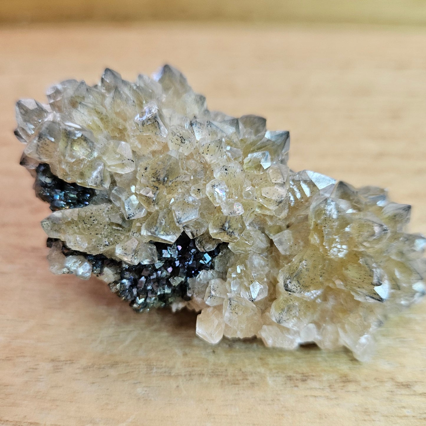 Quartz and Pyrite Cluster.