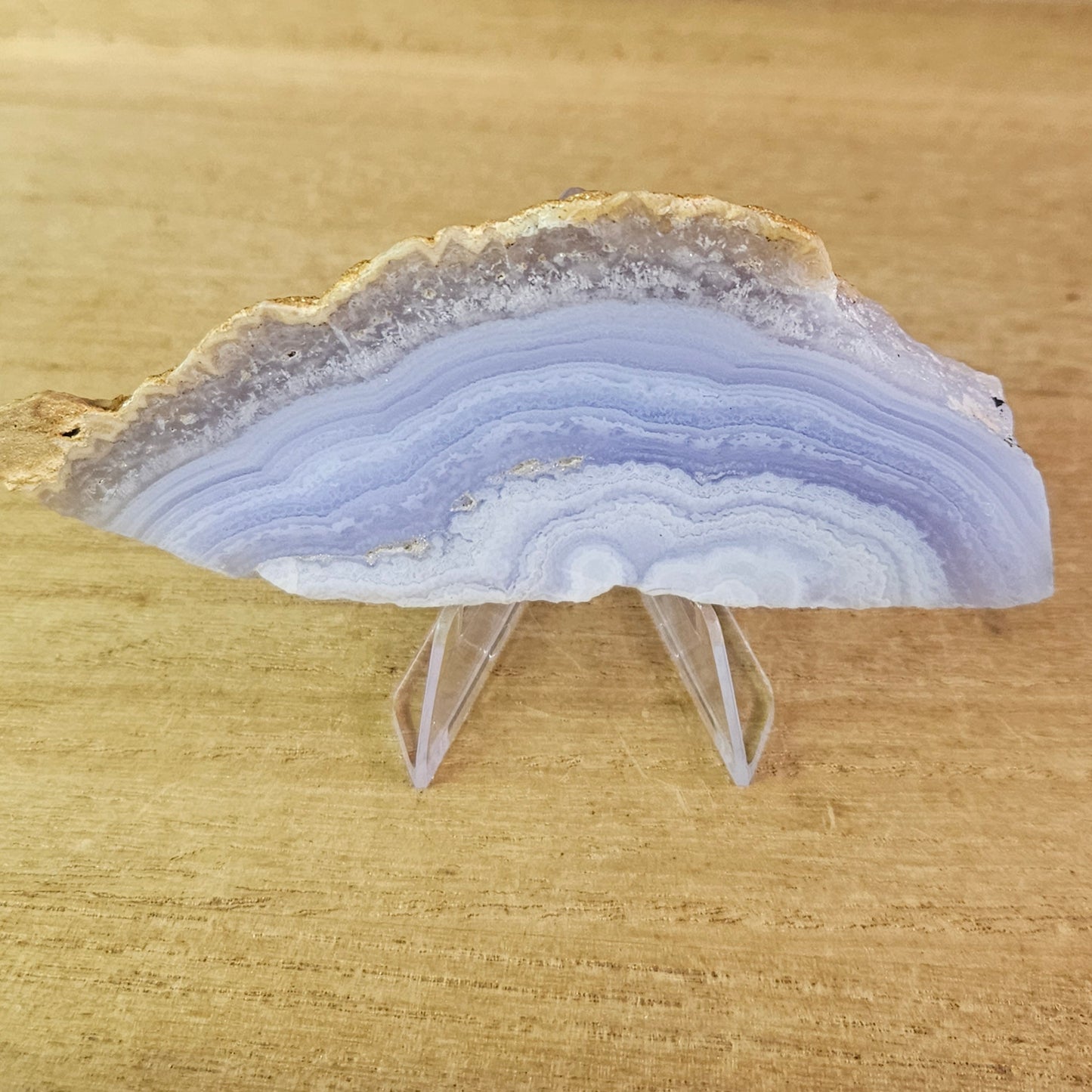 Blue Lace Agate Slab.