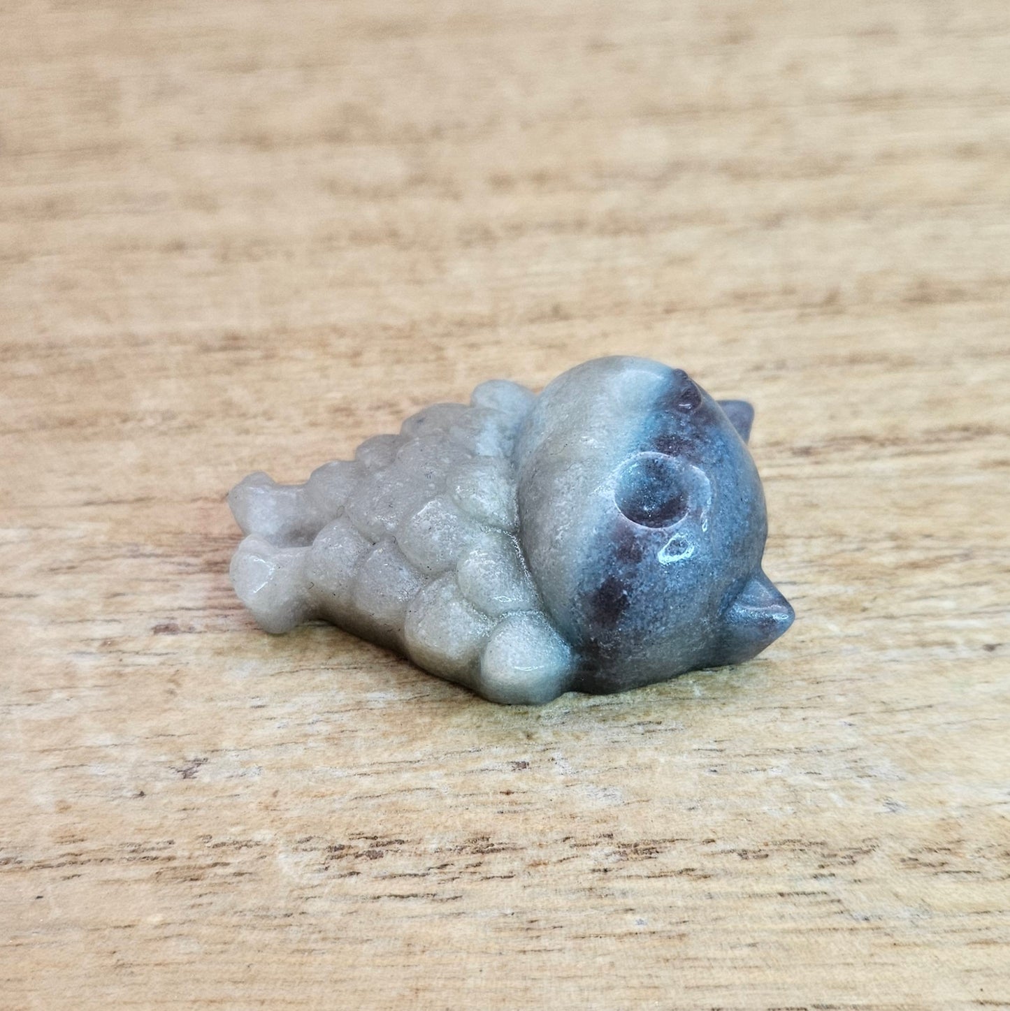 Trolleite Owl Flat Carving.