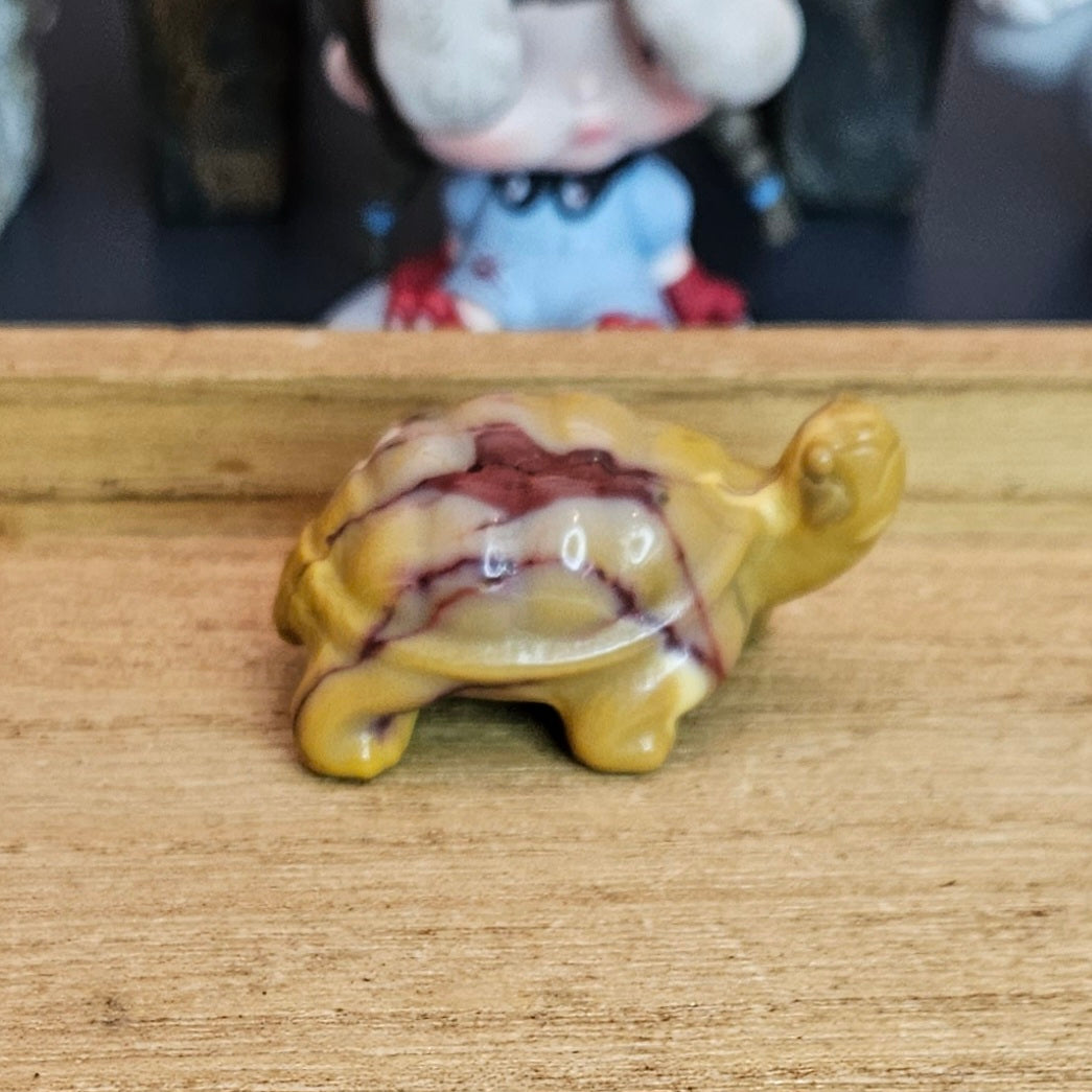 Mookaite Tortoise Carving.
