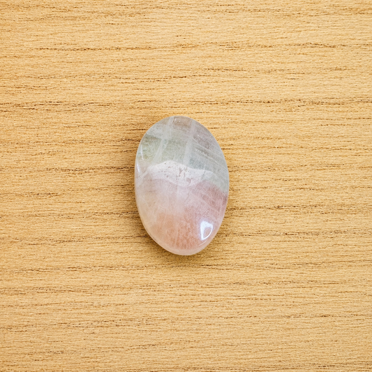 Fluorite Oval Cabochon.