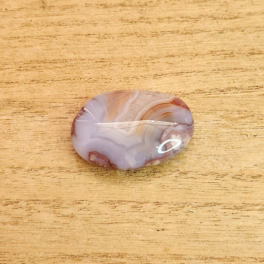 Agate & Quartz Palmstone.