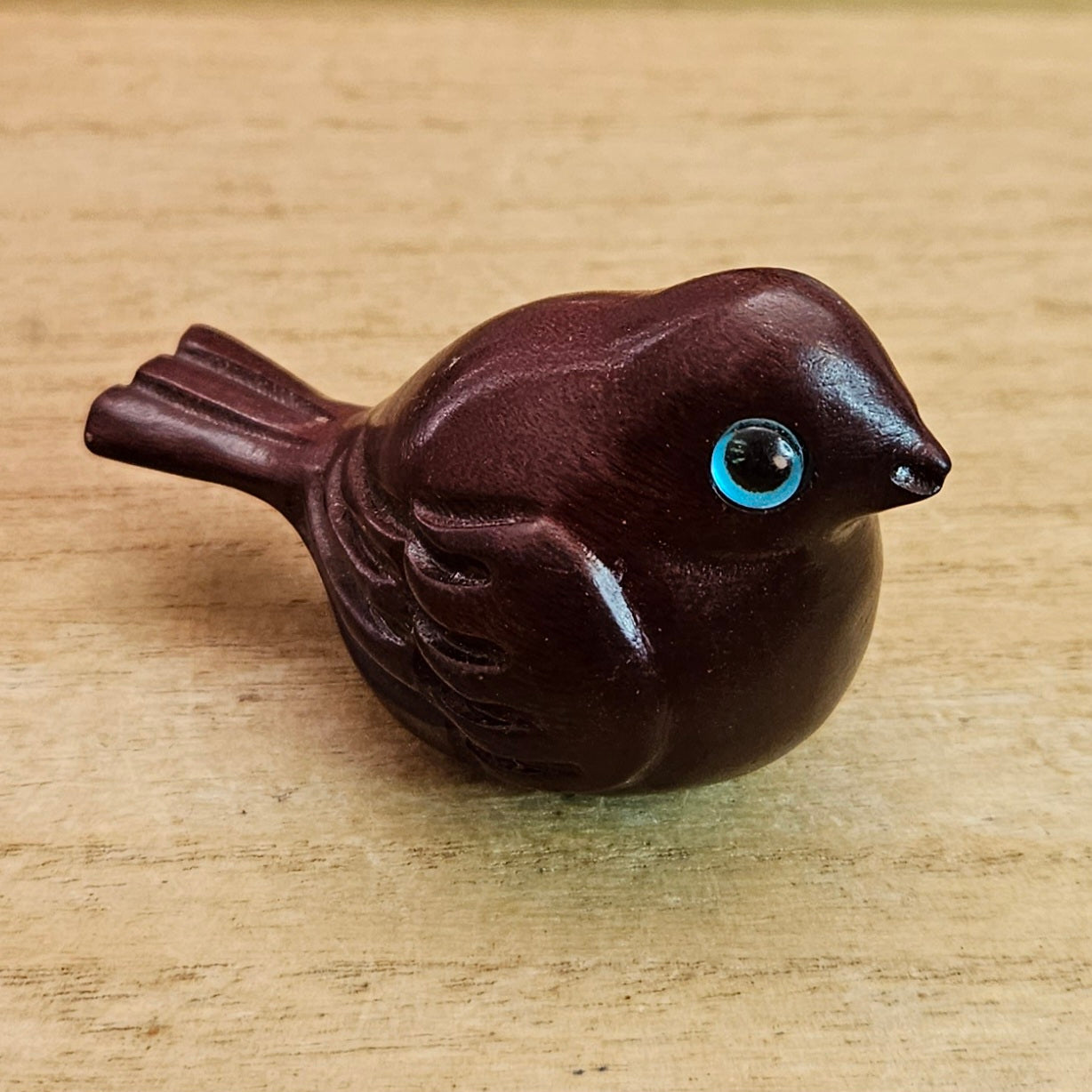 Wooden Canary Carving.