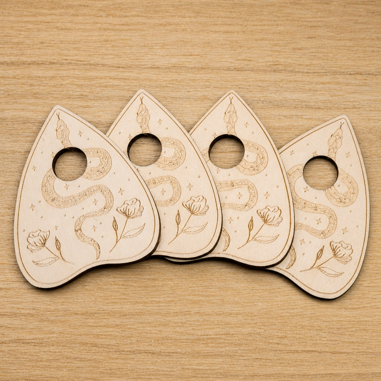 Snake Planchette Sphere Holder.