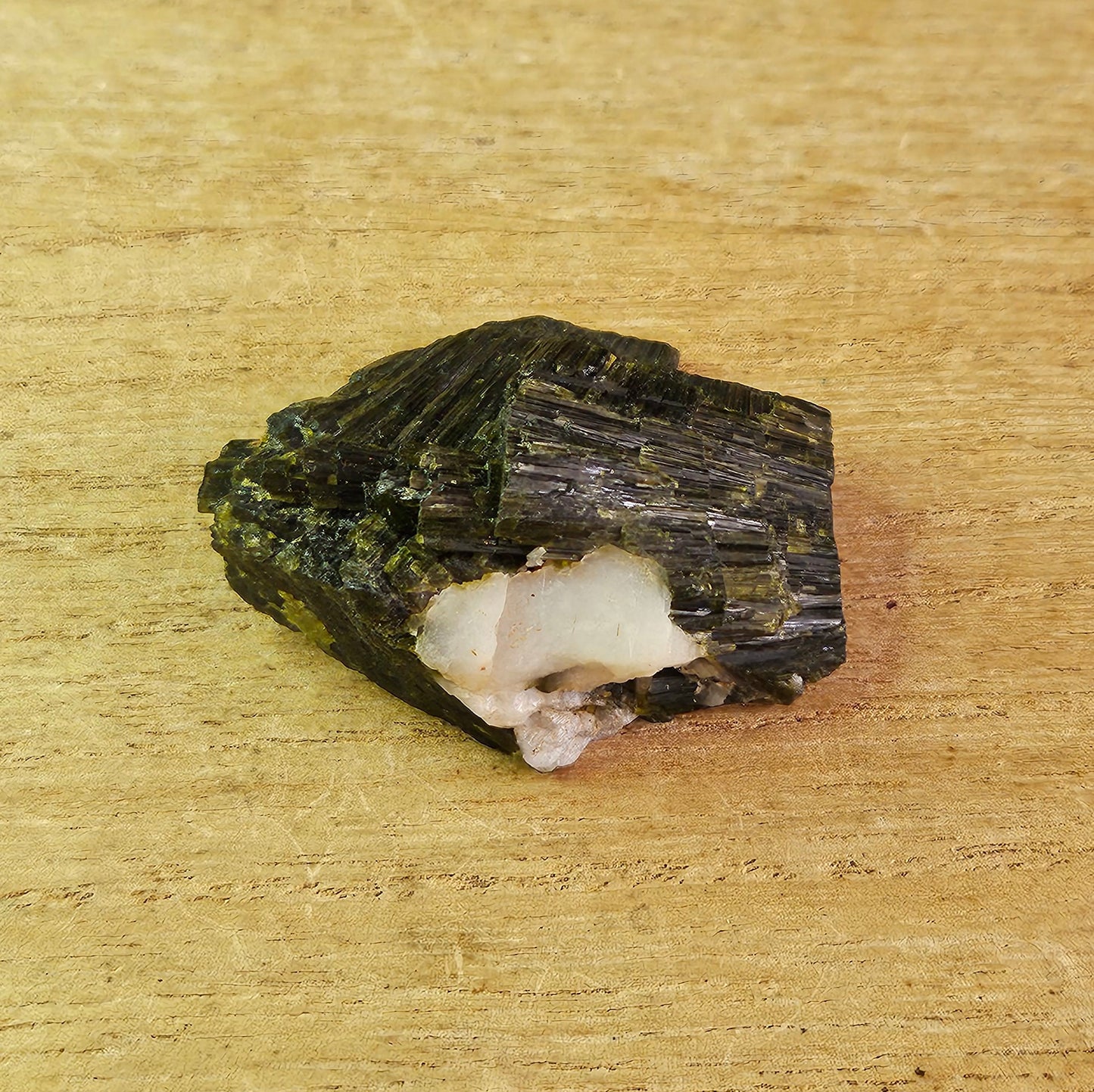 Epidote & Calcite Raw Piece.