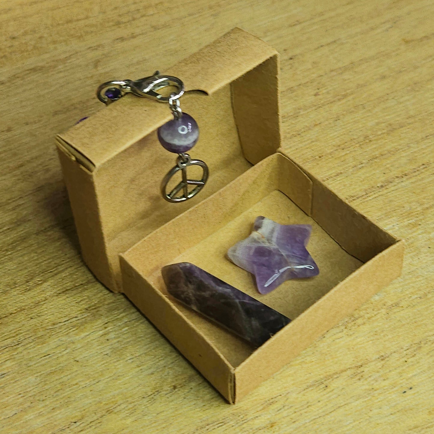 A little box of calmness. Dream Amethyst Gift Box.