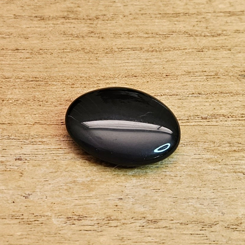 Rainbow Obsidian Oval Cabochon.