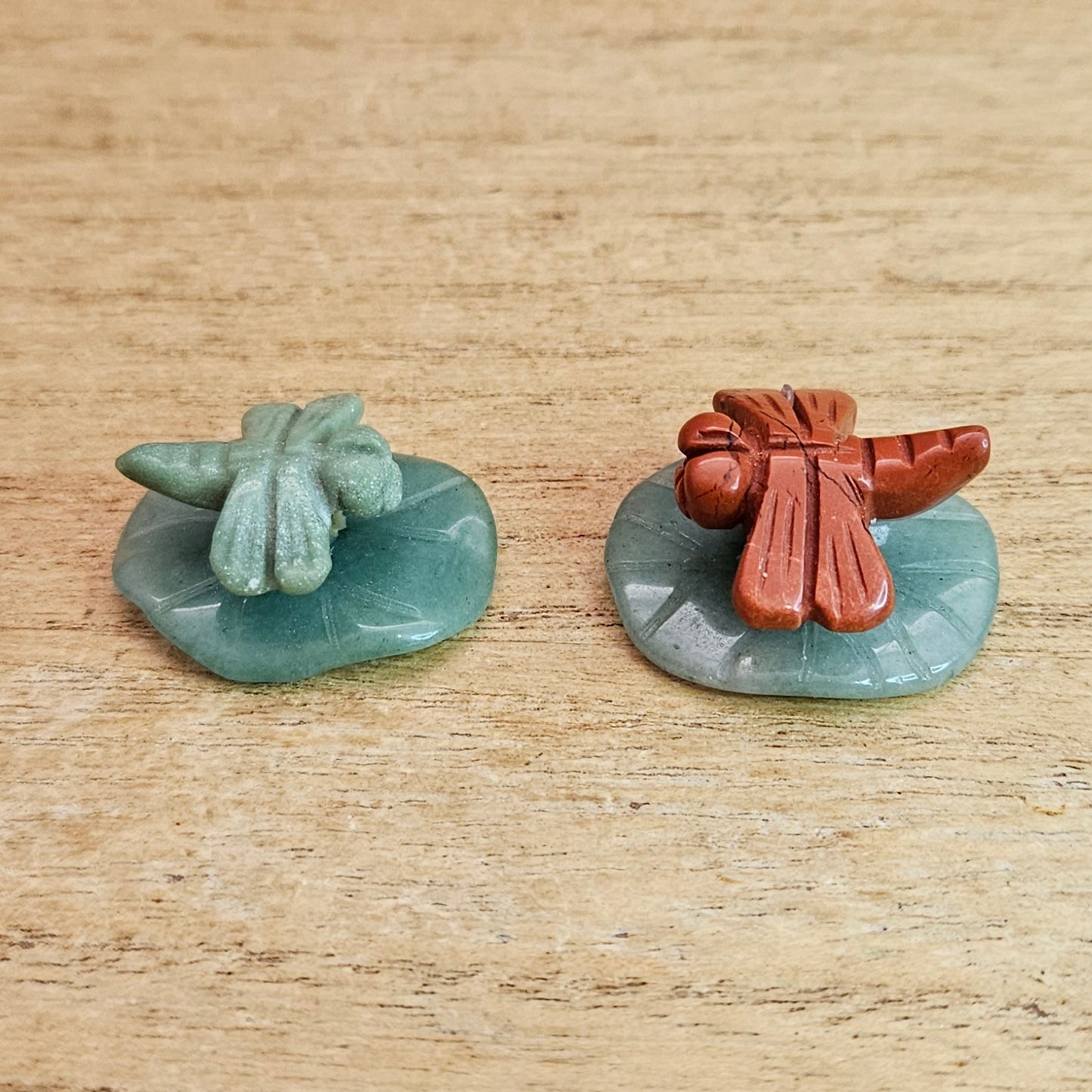 Dragonfly on a Lilypad Carving. *Comes in Assorted Materials* *Sold Separately*