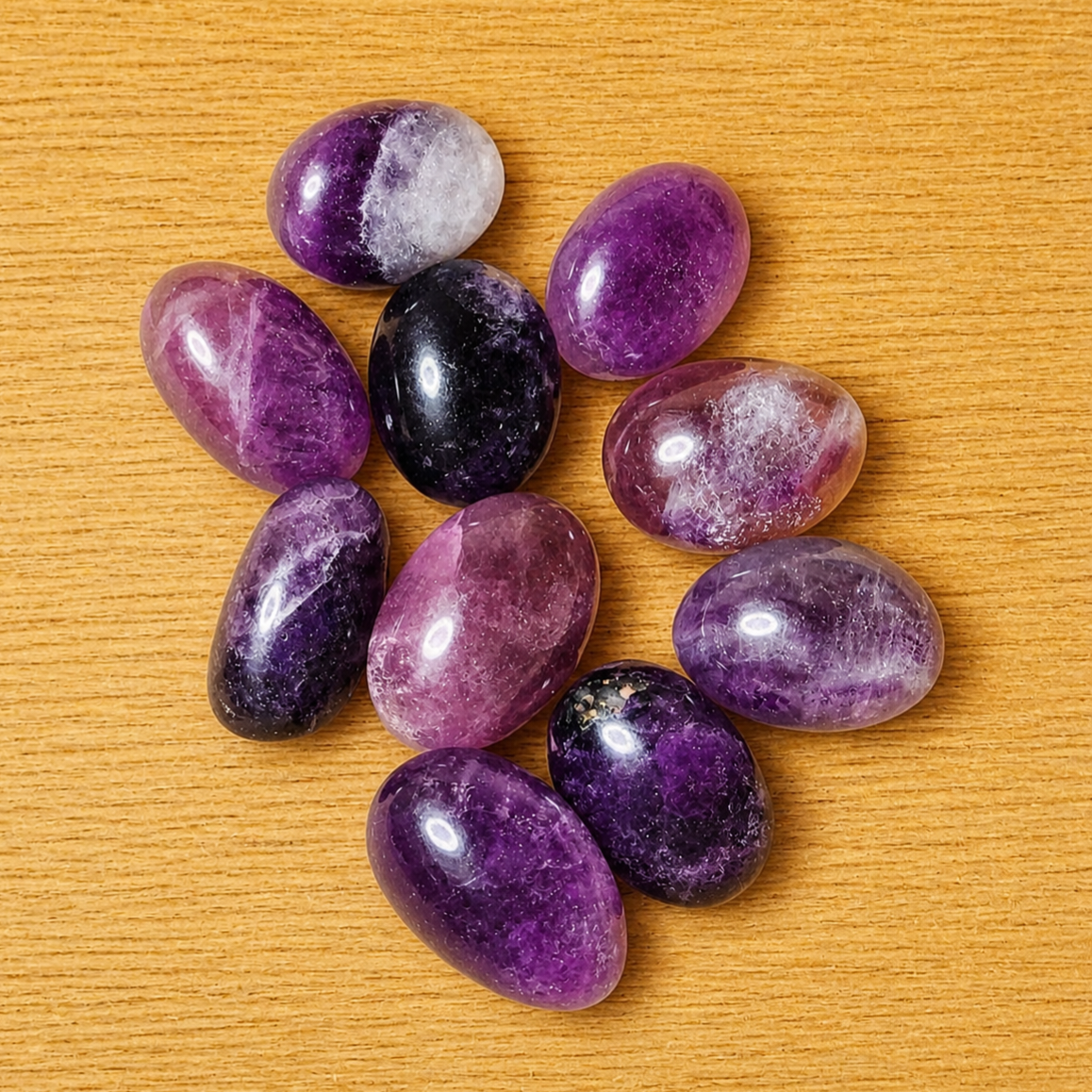 Purple Fluorite Tumble.