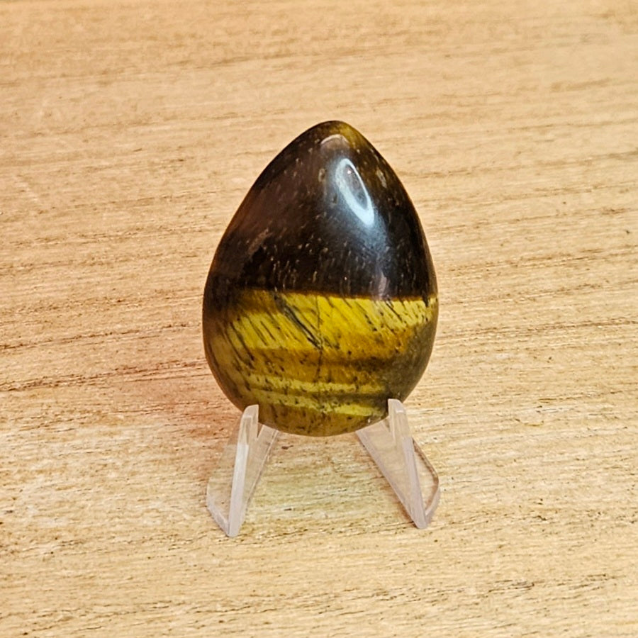 Tiger's Eye Tear-drop Cabochon.