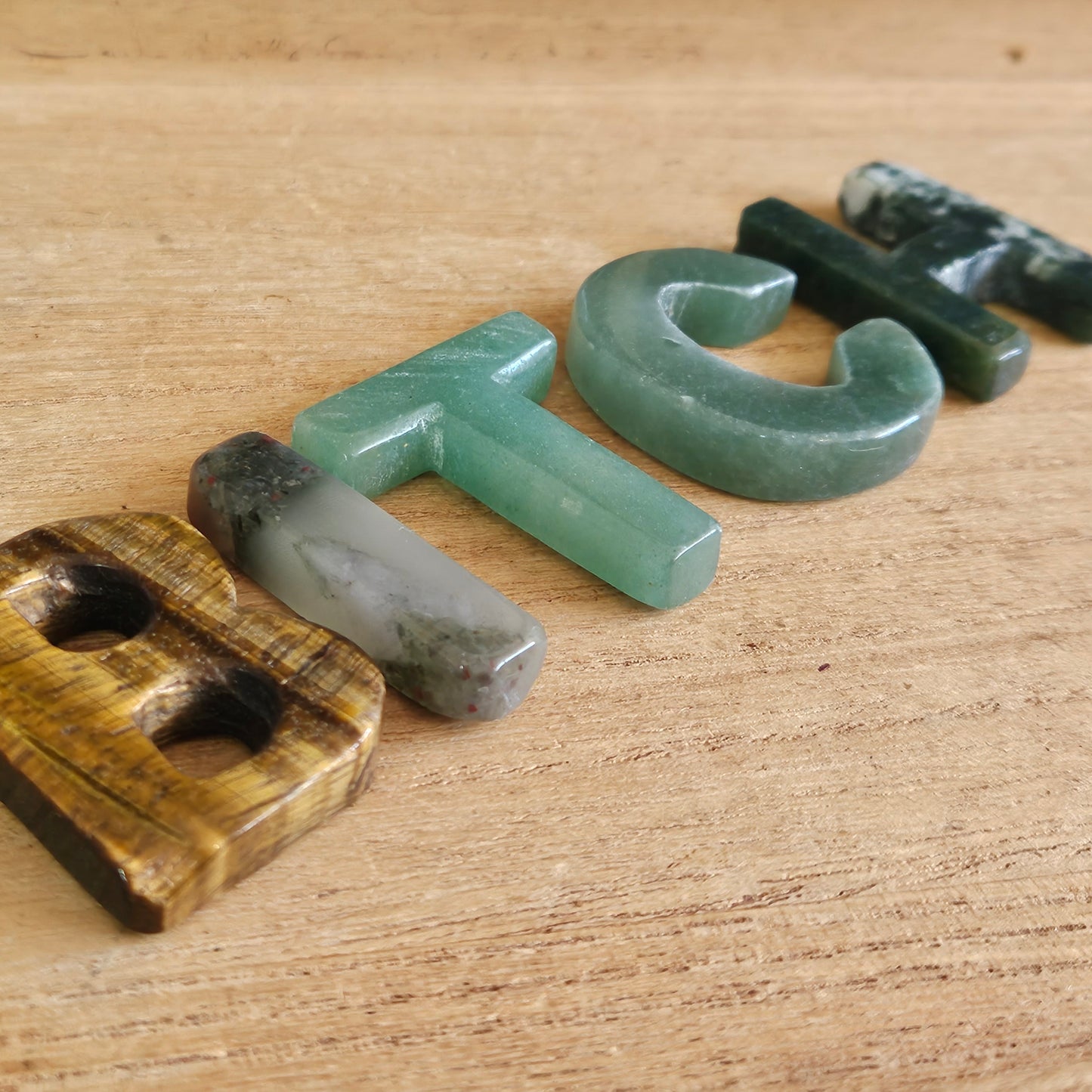 Bitch Set of Crystal Letters.