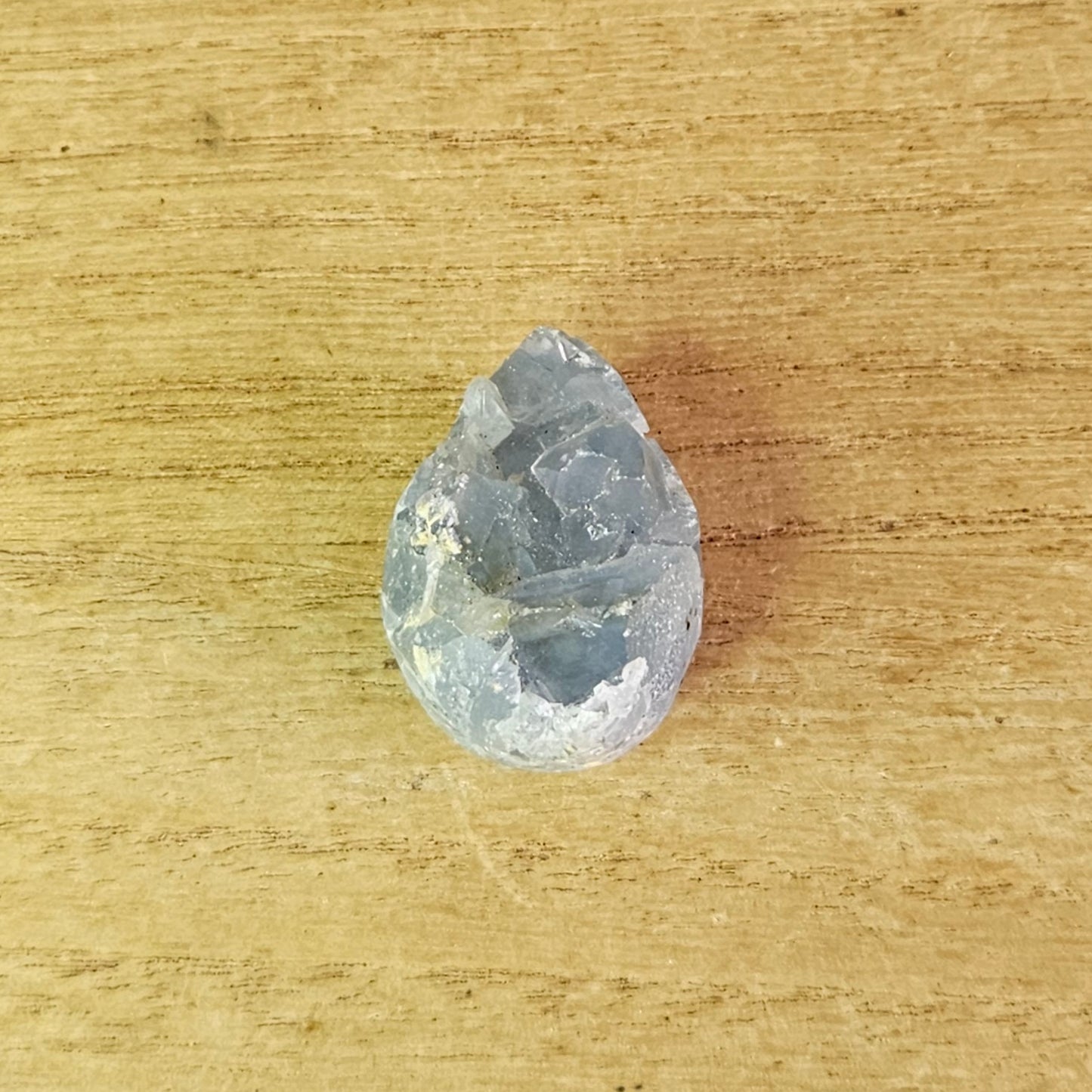 Small Raw Celestite Egg.