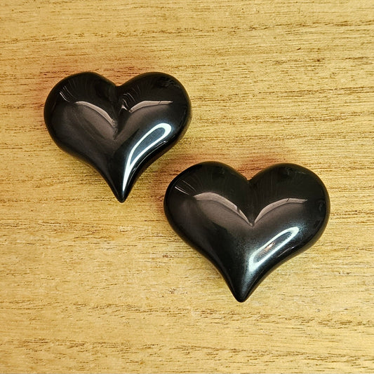 Rainbow Obsidian Heart Carving. *Sold Separately*