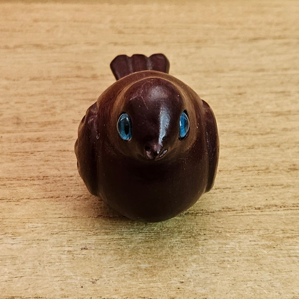 Wooden Canary Carving.