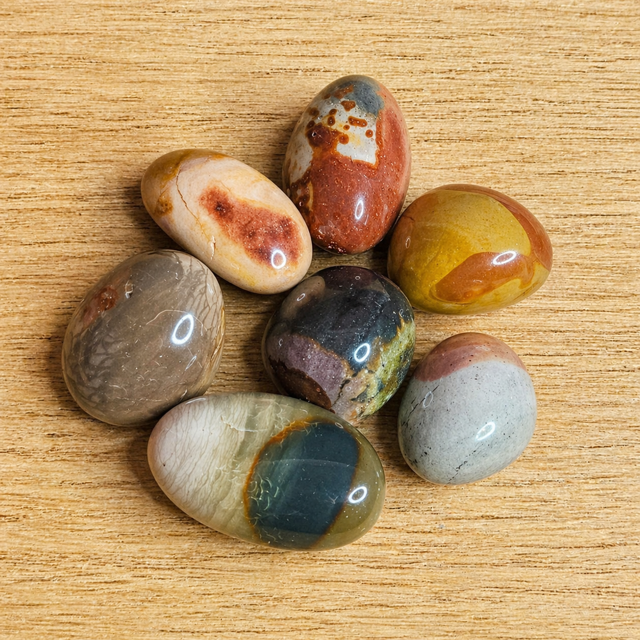 Polychrome Jasper Tumble.