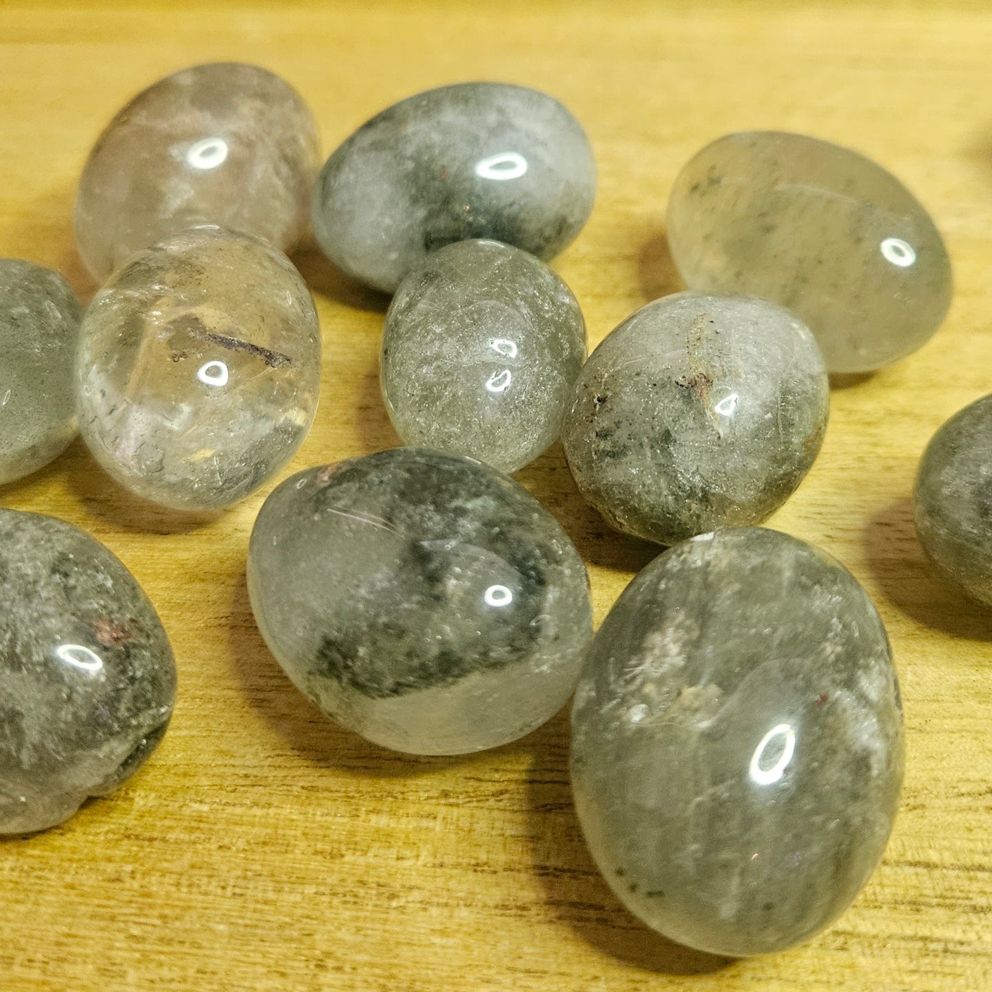 Green Garden Quartz Tumble.
