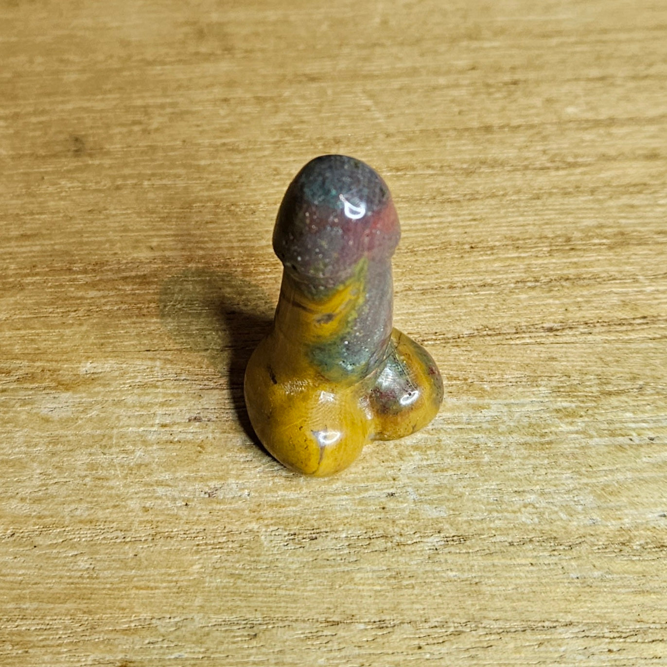 Fancy Jasper Willy Carving.