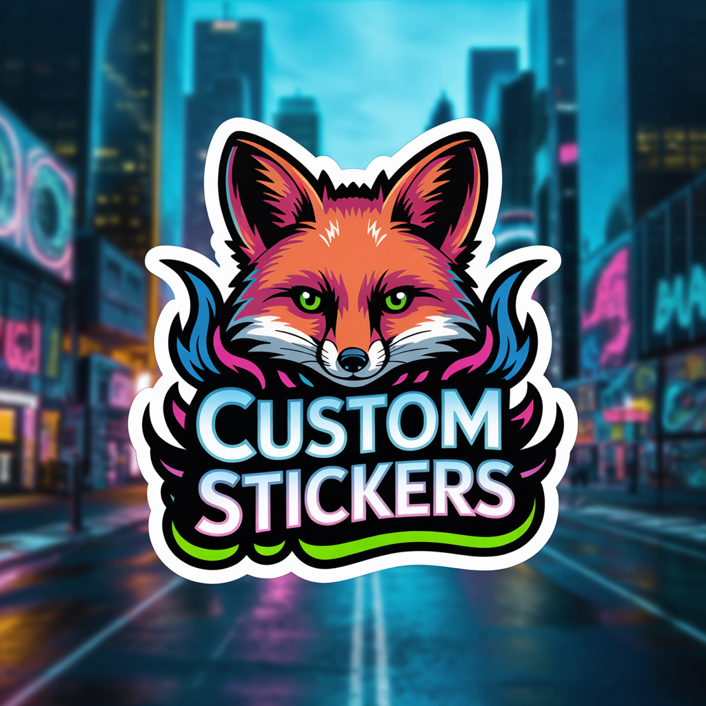 Custom Stickers 5Pc.