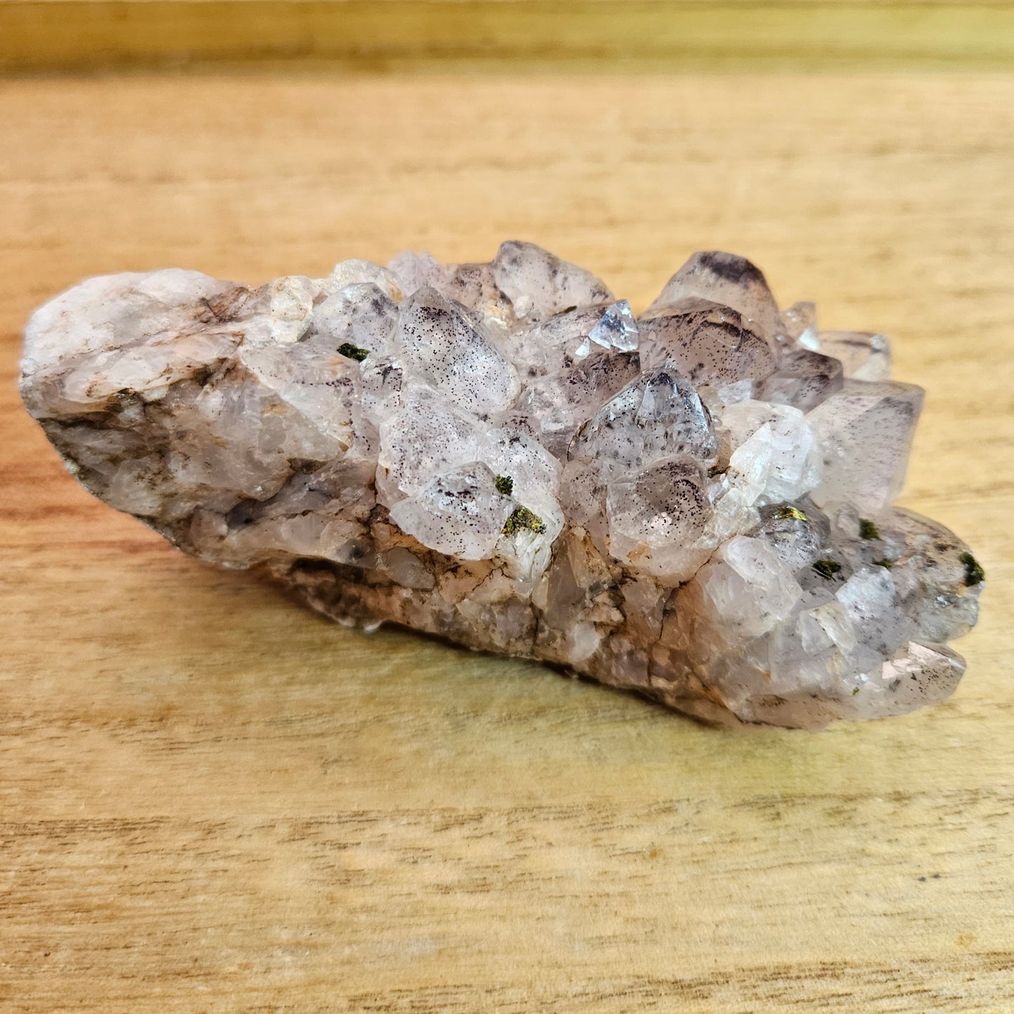 Amethyst With Inclusions Raw Cluster.