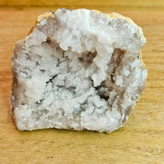 Quartz Geode Cluster Half.