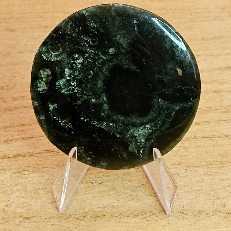 Seraphinite Disk Carving.