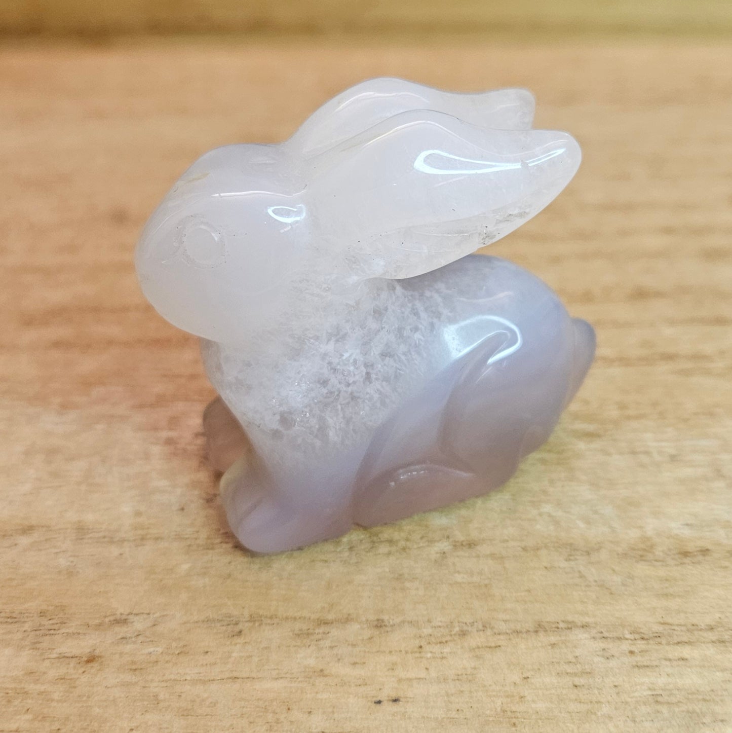 Agate Rabbit Carving.