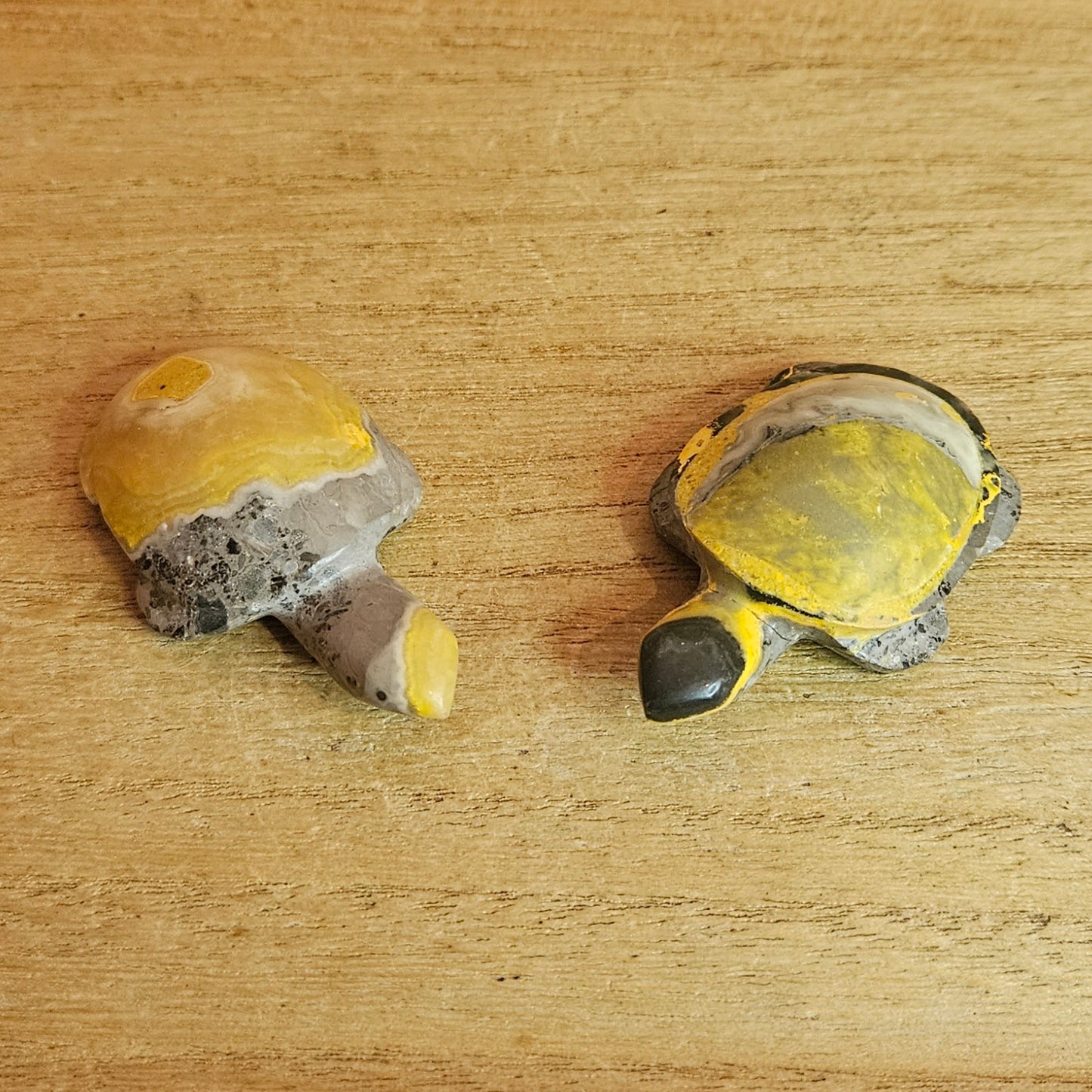 Bumblebee Jasper Turtle Carving. *Sold Separately*