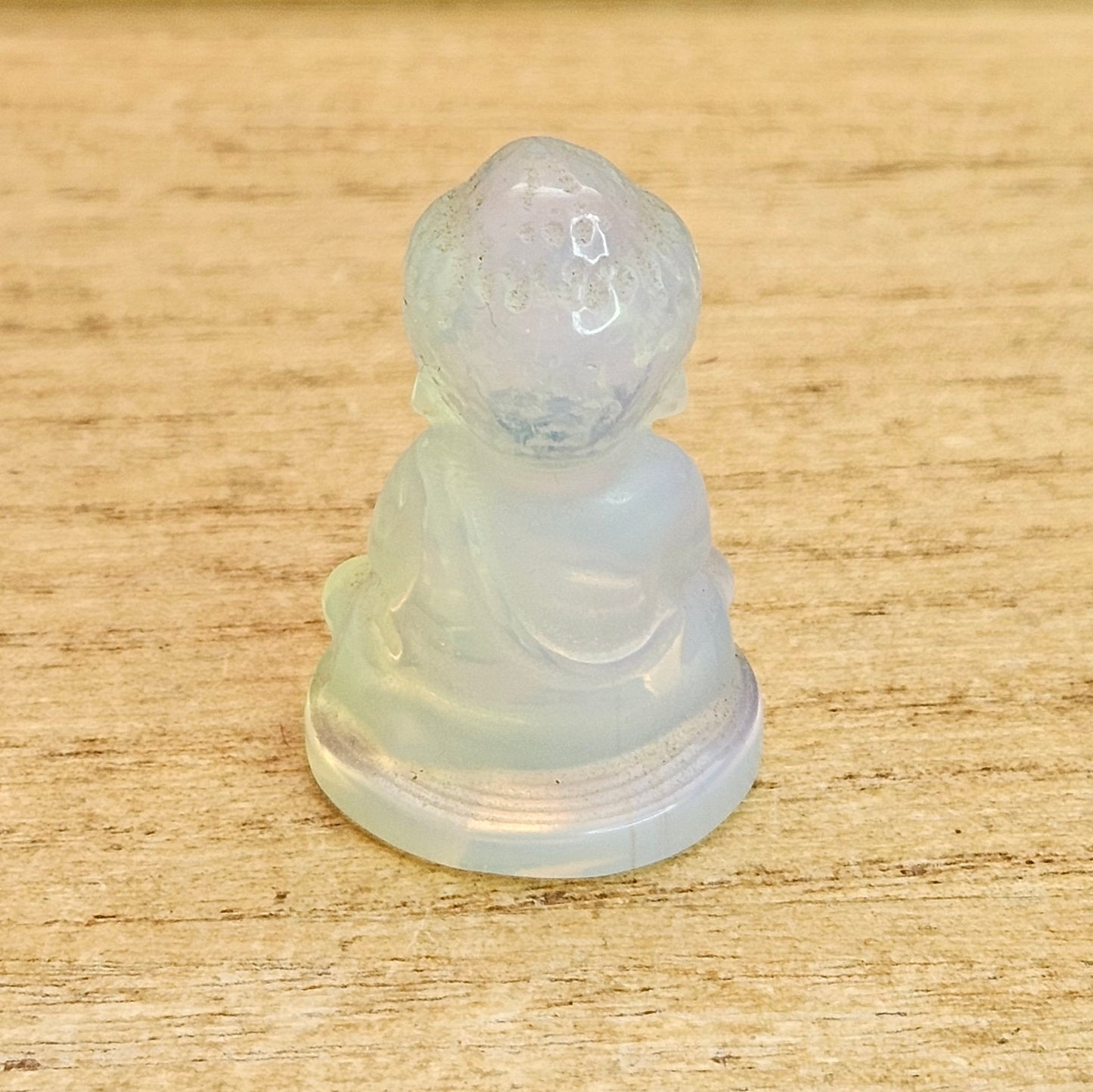 Opalite Shaka Buddha Carving.